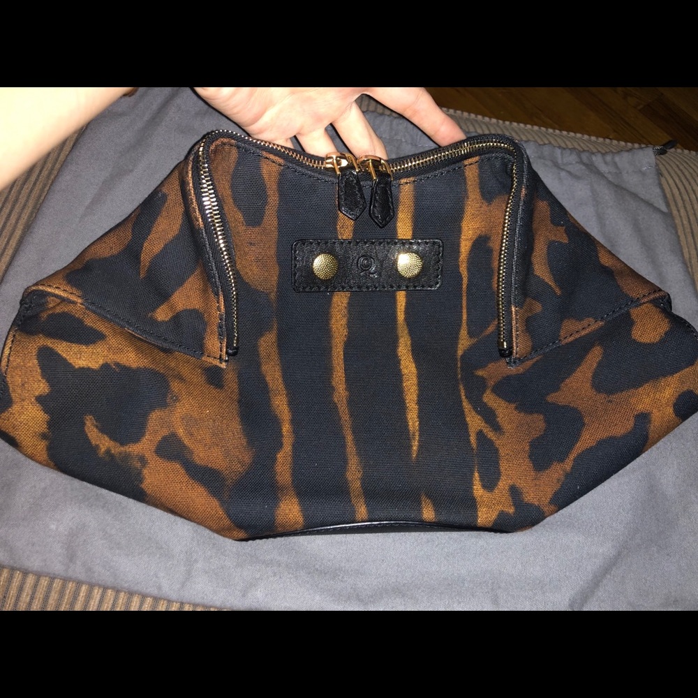 McQueen butterfly clutch/ pouch bag